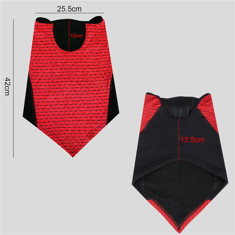 WEST BIKING-mascarilla de cara de ciclista para invierno, bufanda térmica cálida, máscara de esquí para exteriores, correr, escalada, Snowboard, forro polar resistente al viento, máscara para ciclismo