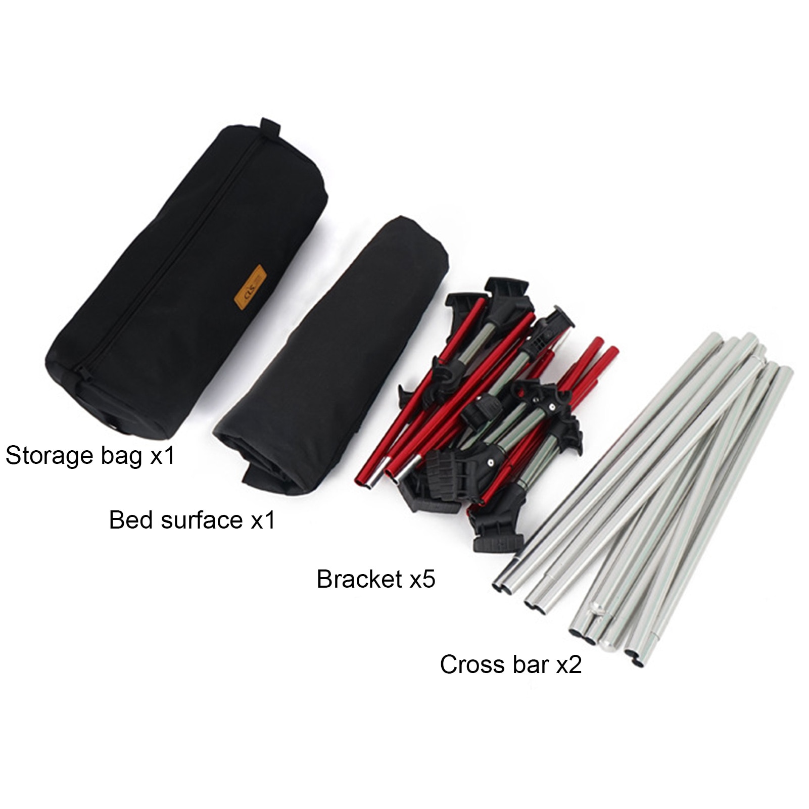 Camping Compact Folding Cot Bed Ultralichte Voor Outdoor Backpacken Camping Cot Bed Ultralight Opvouwbare Tent