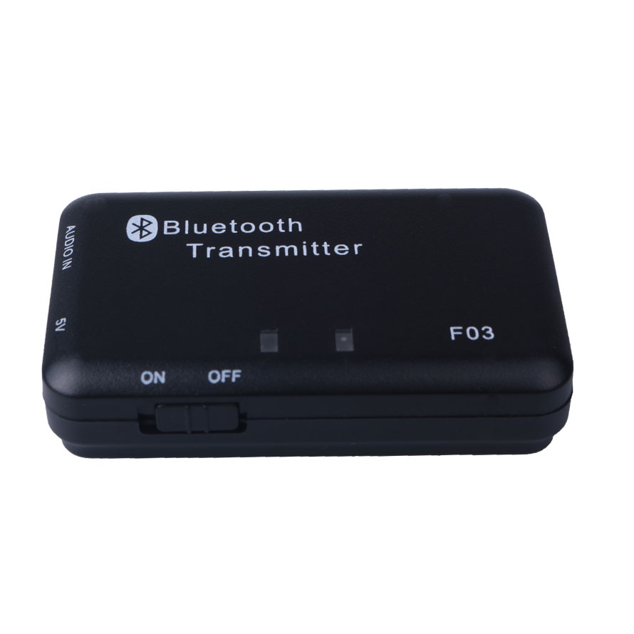 Wireless Bluetooth Audio Transmitter Splitter Stereo Adapter A2DP Adapter Player Audio Stereo Aux 3.5mm for MP3 TV Mp4 PC