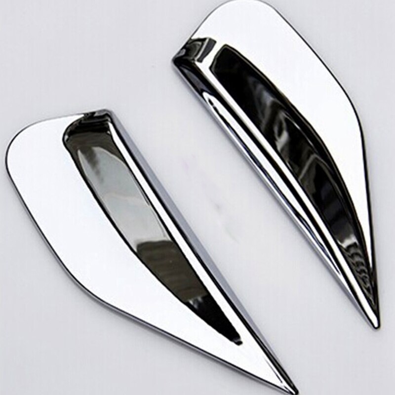 2Pcs Rear Windshield Side Corner Cover Deocr Trim ABS for Buick Encore
