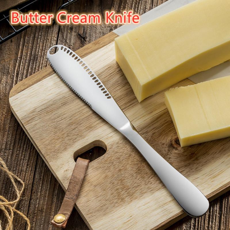 Multifunctional Stainless Steel Butter Cream Knife Cheese Jam Applicator Kitchen Toast Bread Special Tableware Accessories