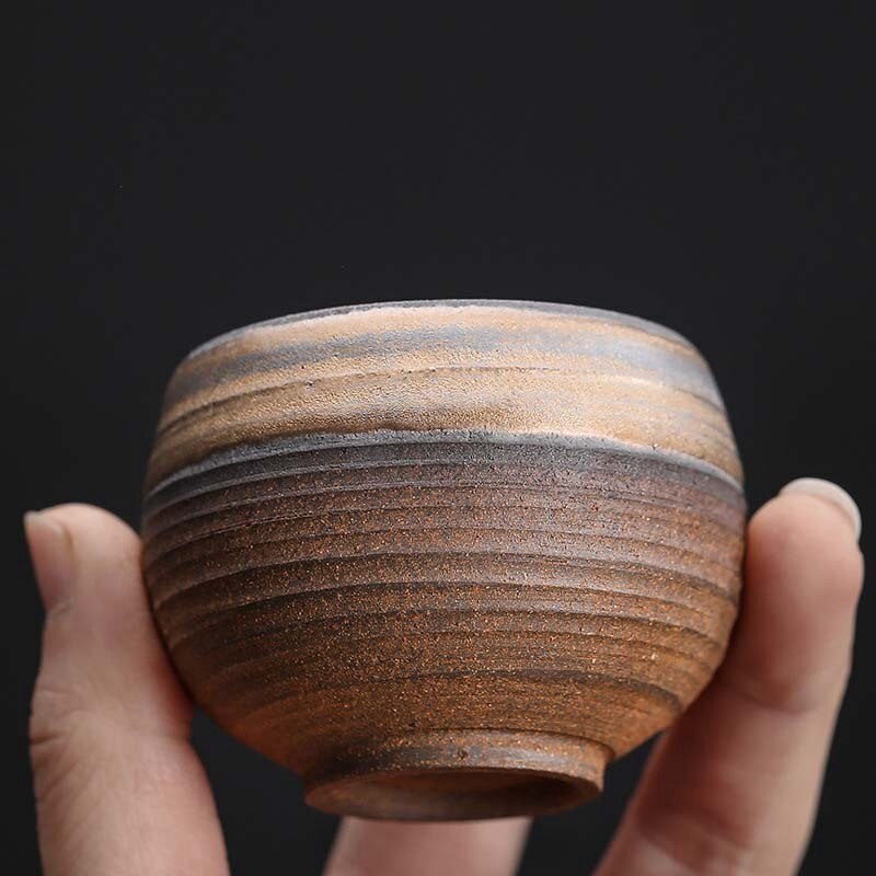 1 stk /3 stk japansk stil keramisk kaffekopp porselen personlig enkelt keramikk tekopper drinkware vin krus vann krus