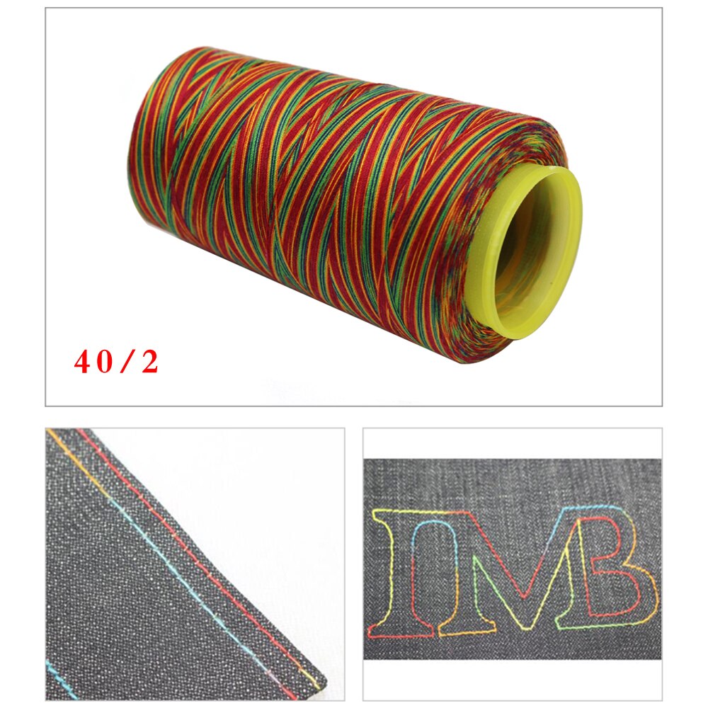 40/2 3000 Yards Sewing Thread Polyester Threads for Sewing Needlework Quilting Overlock Embroidery Hand Repair Thread