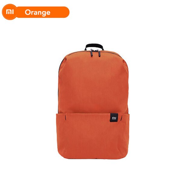 Xiaomi 10L Rucksack Tasche Wasserdichte Bunte Freizeit Sport Kleine Größe Brust Pack Taschen unisex für Herren Frauen Art Rucksack: Orange