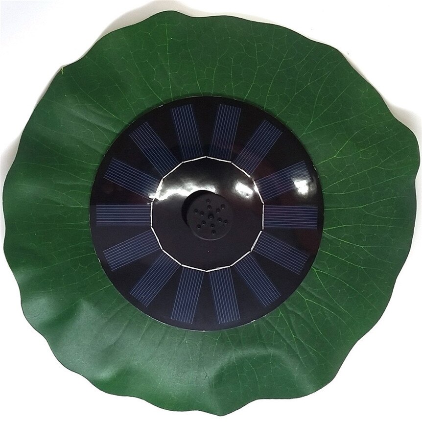 7V Zonne-energie Waterpomp Lotusblad Drijvende Pomp Fontein Pomp Voor Zwembad Vijver Watering Dompelpompen ju06