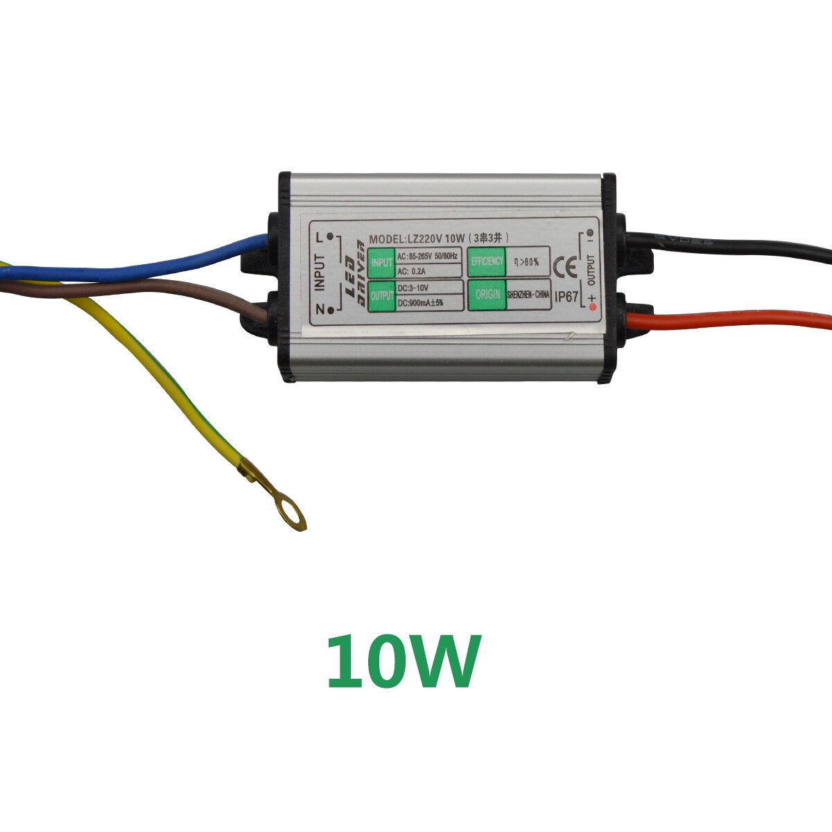 Led Driver 10 W-100 W Led Driver 300ma AC100V-265V Om DC20-38V Schakelaar Voeding Led Driver Adapter Transformator p67 Voor Overstroming