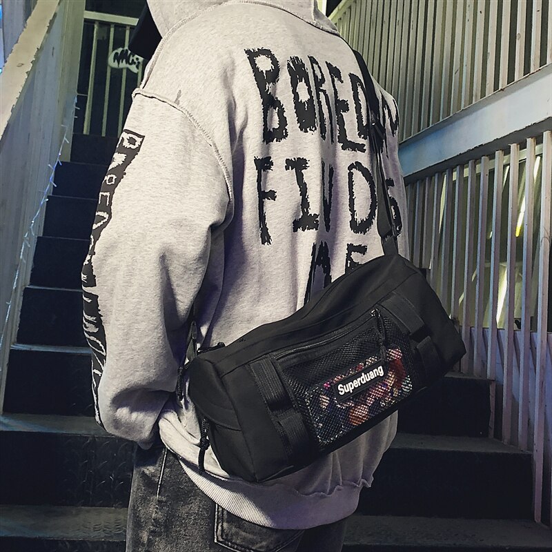 Original Aizatly Messenger Bag Couple Tooling Style Bag Street Personality Girl Bag Versatile Function Bag Shoulder Bag