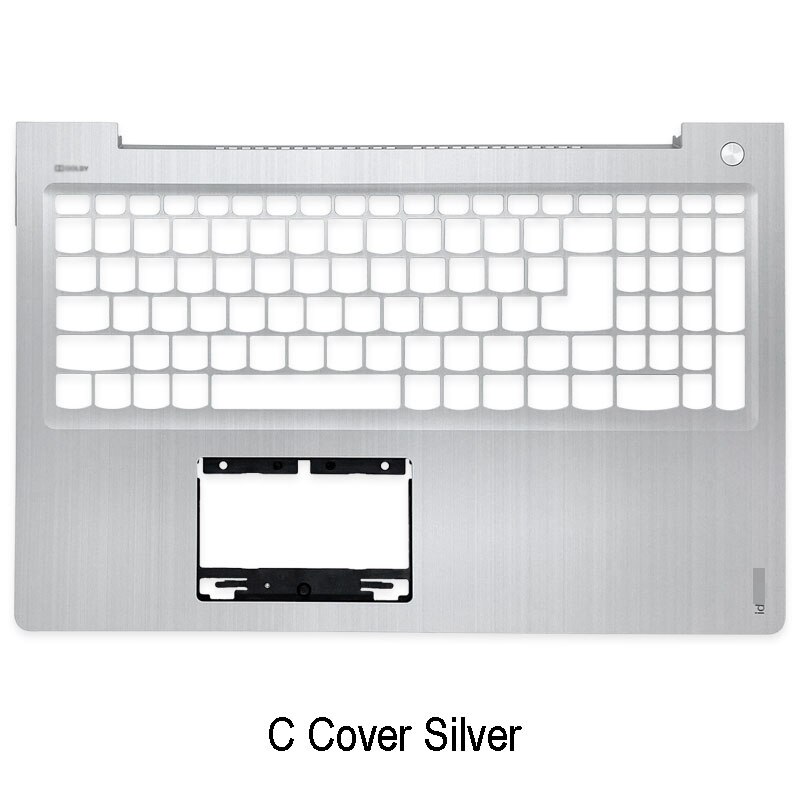 For Lenovo 310S-15 310S-15IKB 510S-15ISK Laptop LCD Back Cover Front Bezel Hinges Palrmest Bottom Case Silver A B C D Cover: C Cover 