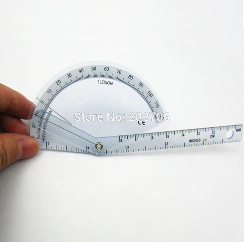 Finger goniometer finger ruler finger measure medial ruler, 10pcs/lot