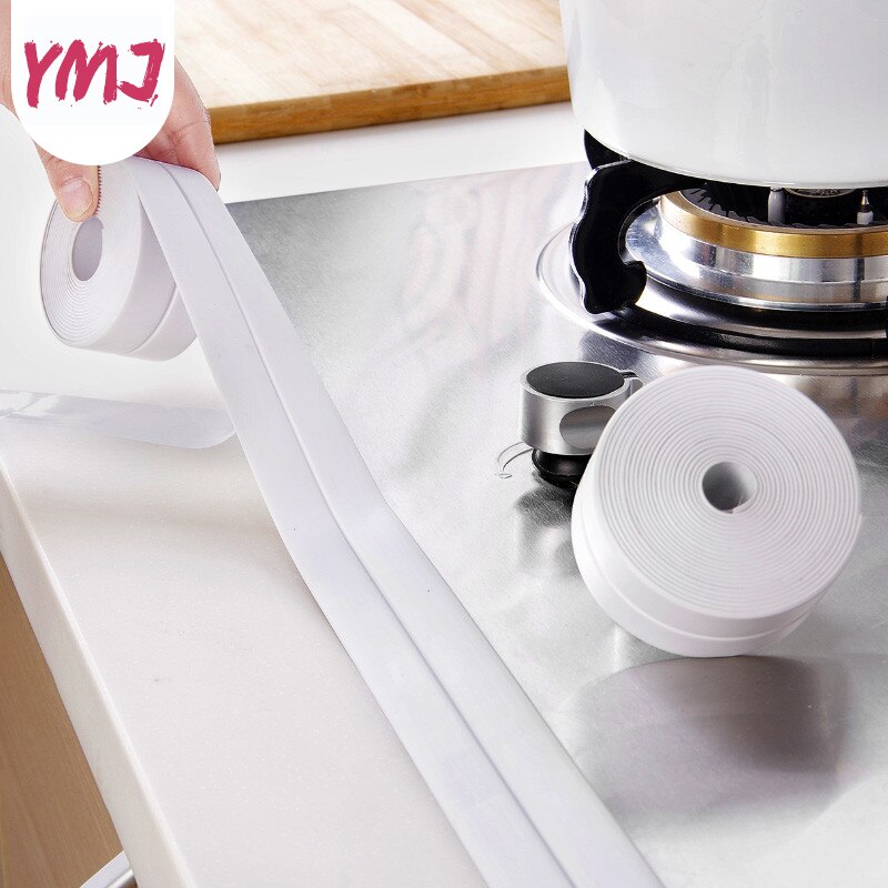 Kitchen Moldproof Waterproof Tape Moisture-proof Sink Gap To Fill The Beauty Seam Stickers Toilet Stickers Corner Line Seal