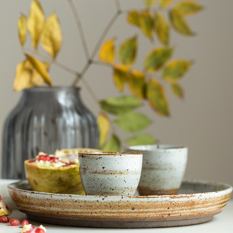 Japanske retro kaffekopper keramisk te kopp porselen vann kopp vin øl te krus whisky drinkware spesialisert kaffe