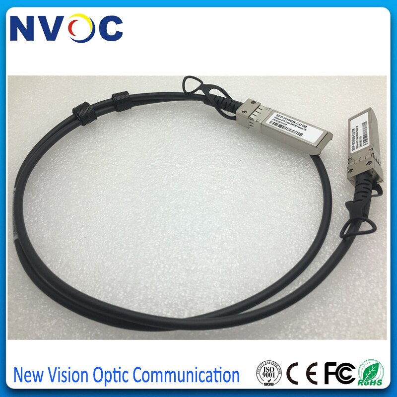 10G SFP+ Copper Twinax 1M 30AWG Direct Attach Passive DAC Cable,Data Storage 10G SFP+ Direct Attach Cable