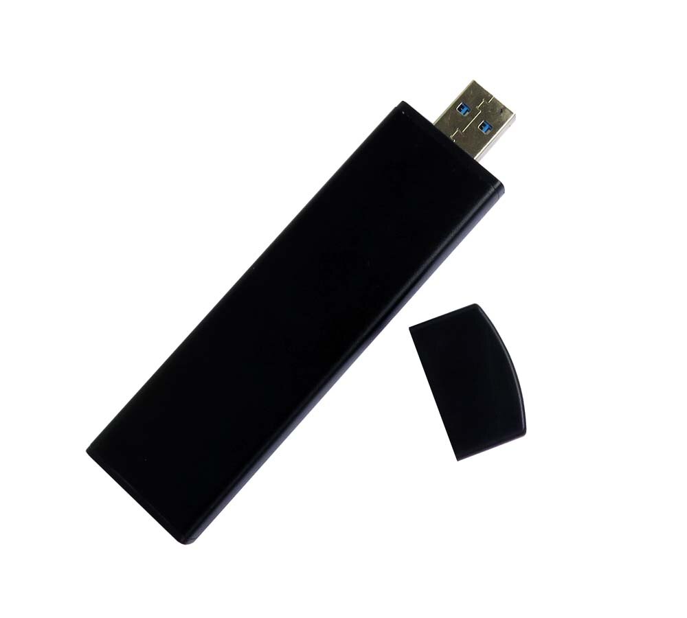 USB enchufe directo B + M M.2 NGFF (sata) SSD unidad de estado sólido a USB 3,0 caja de disco duro