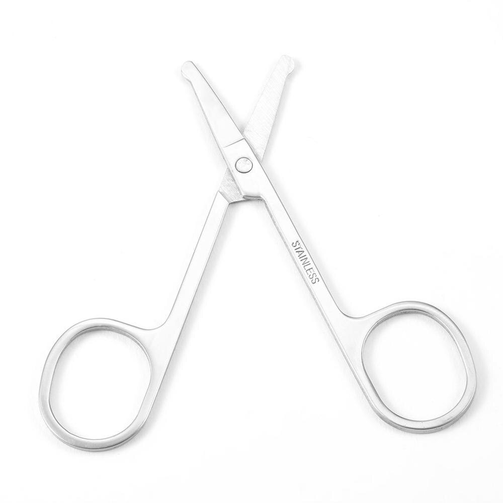 Nose Hair Scissors Stainless Steel Trimmers Remover Cut Beauty Tool Safely and Painlessly Nose Hair shaver