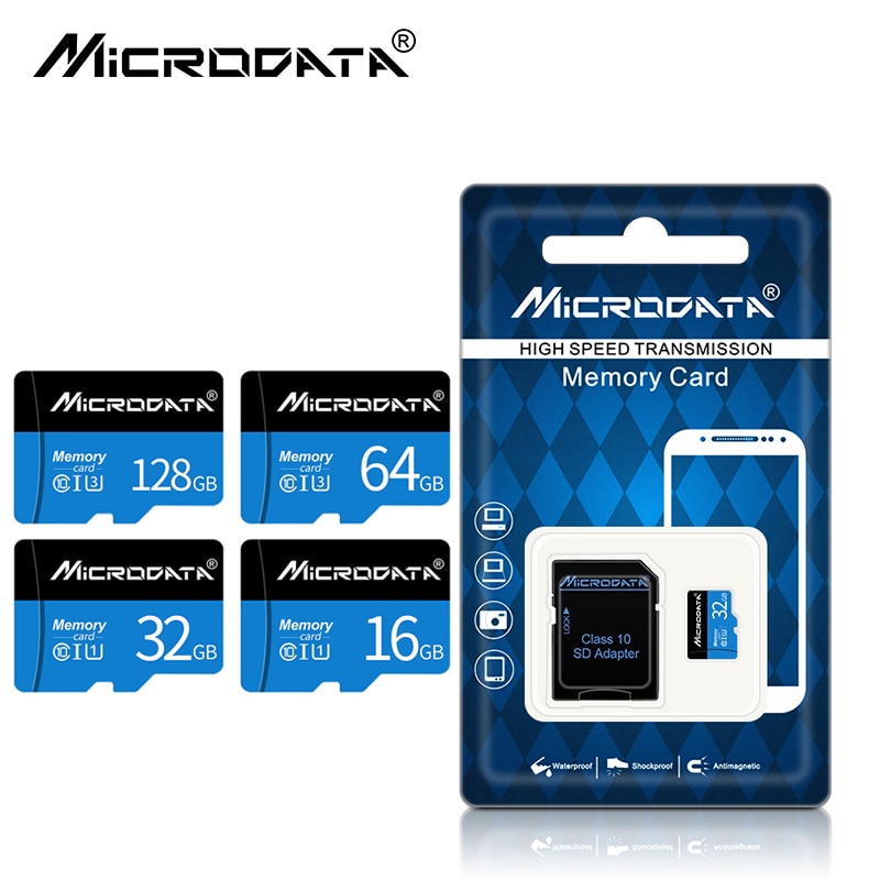 Hoge Snelheid Geheugenkaart 128Gb 256Gb Micro Sd Kaarten 64Gb 32Gb 16Gb 8Gb 4gb Klasse 10 Mini Sd Tf Geheugenkaart Kaart Met Sd Adapter!