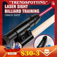 Biliardo stecca laser mirino attrezzatura per l'allenamento del biliardo colpo azione correzione dispositivo di pratica del biliardo nero otto palla pratica