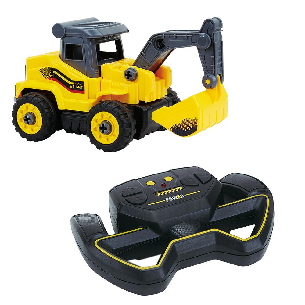 CAMION DE CHANTIER BULLDOZER TÉLÉCOMMANDÉ - MOTOR & CO R/C - King Jouet Maroc