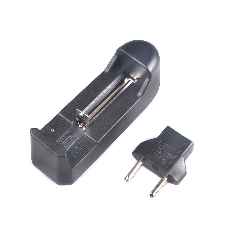 Topcom 18650 Battery Charger 3.7V/4.2V 500mA 50/60Hz With Conversion Head For US And EU: Default Title