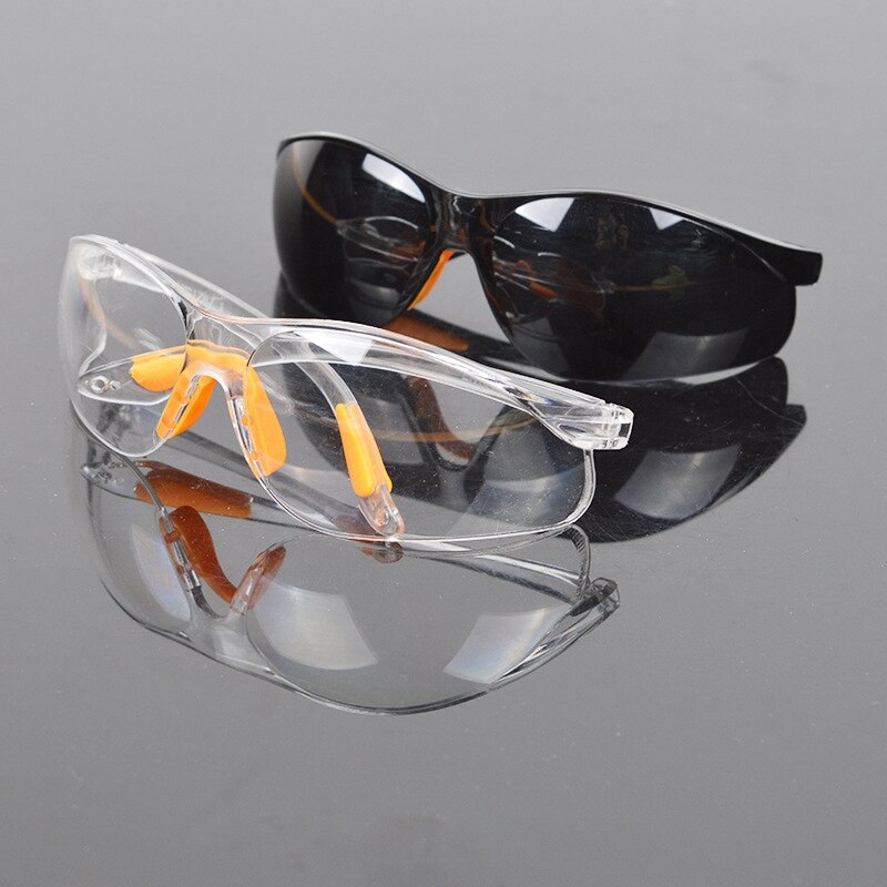 Clear Anti-impact Factory Lab Outdoor Work Eye Protective Safety Goggles Glasses Anti-dust Lightweight Spectacles