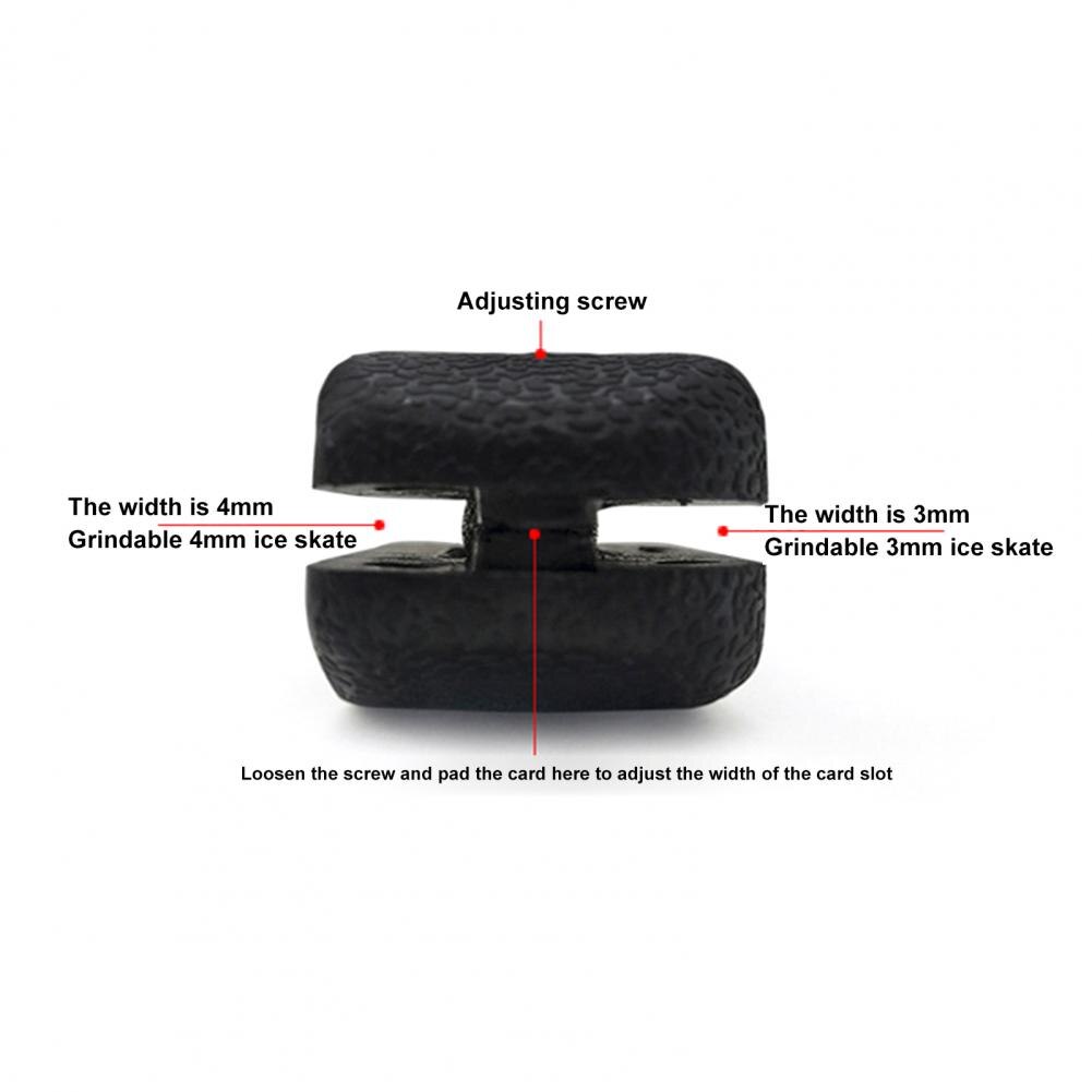 Afilador de mano para patines de hielo, dispositivo multiusos, anticorrosivo, Manual, afilador de bordes para ruedas rodantes