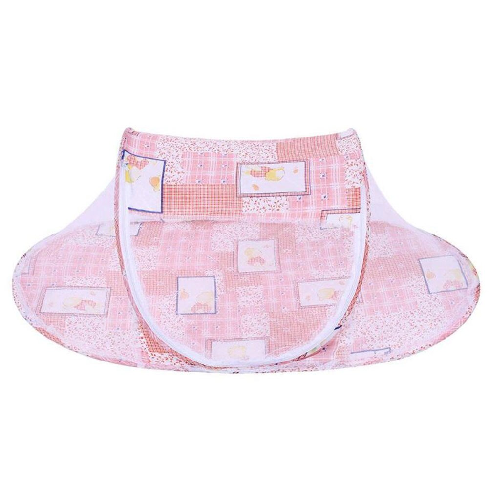 Home Baby Kid With Mattress Insect Protection Cartoon Ship Foldable Arched Mosquito Net Portable Crib Outdoor Safety Summer