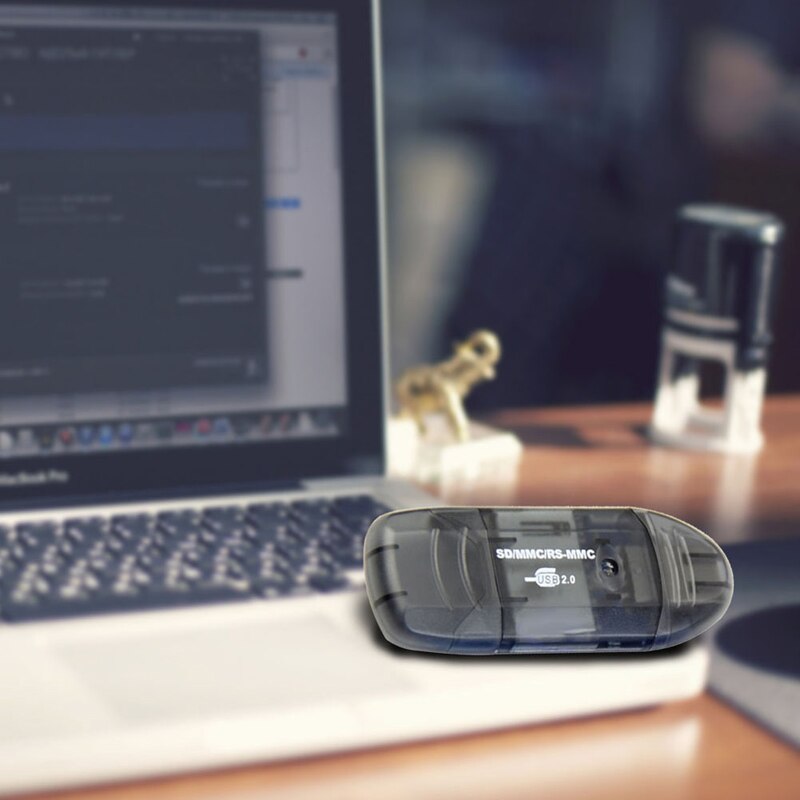 Portable High Speed USB Memory Card Reader Writer Adapter for MMC SD SDHC Card USB Gadgets