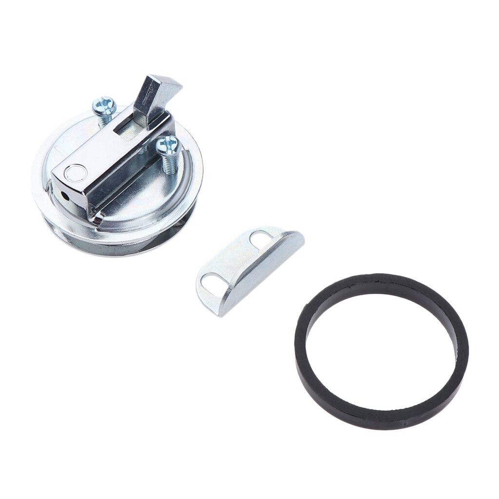 Stainless Steel Slam Latch Lock Marine Boat Lock 1.5&#39; Flush Pull Locker RV Trailer Door Cabinet Lock Truck Flush Locking Locker