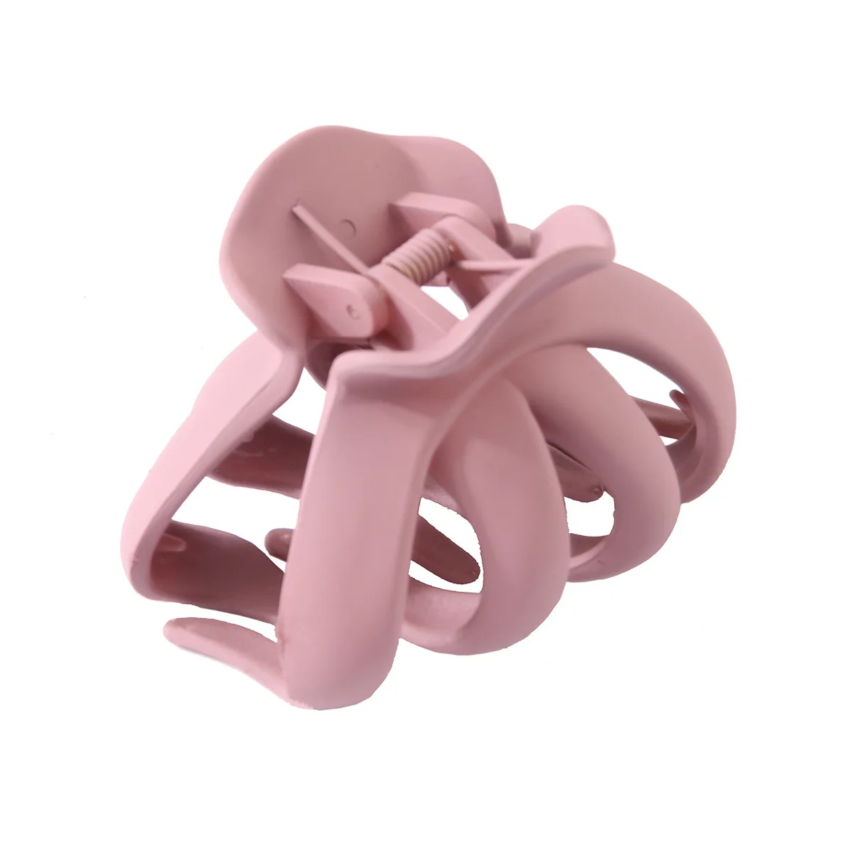 YHJ, estilo, pinza para el pelo de pulpo, Clip de tiburón de gran tamaño, tocados, pinzas para el pelo para mujer, accesorios para el cabello para estilismo diario para niña: Gris