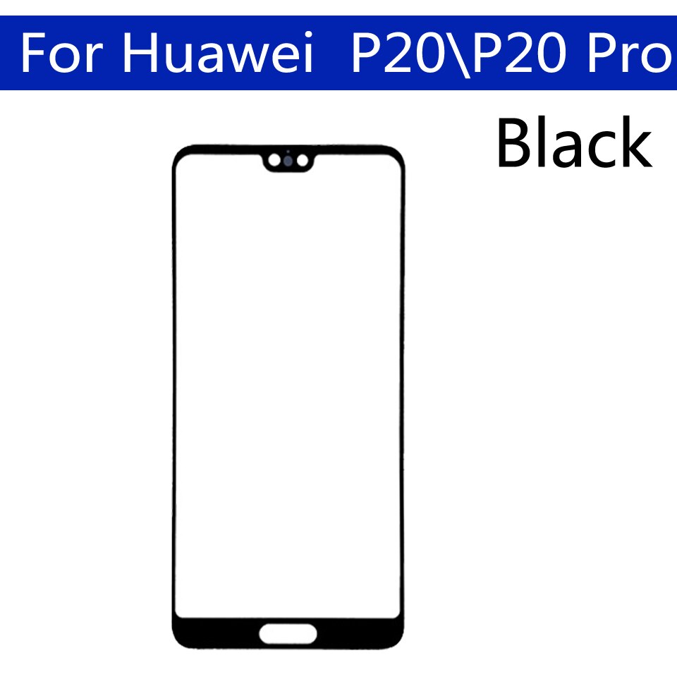 For Huawei P20 P20Pro Touch Screen Sensor LCD Display Digitizer Front outer Glass For P20 Pro P20 Plus Touchscreen Replacement