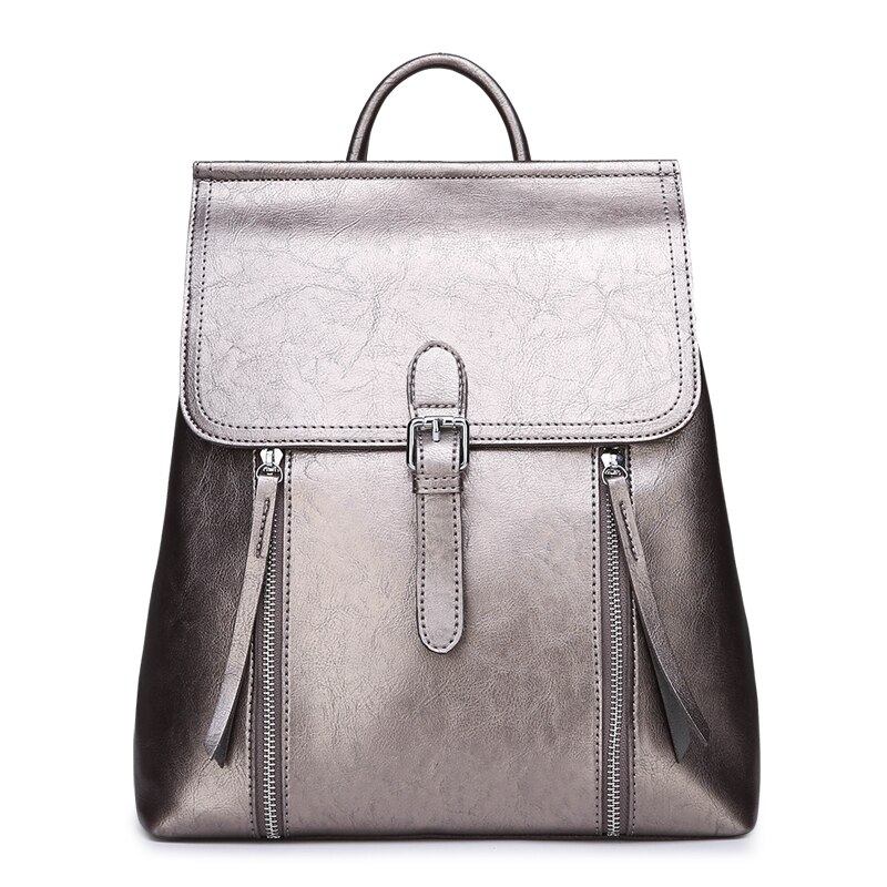 Vrouwen Rugzak Reistas Vrouwen Rugzak Meisje Schooltas Mode Rugzak Vrouwelijke Rugzak Dagrugzak Rugzak Voor Vrouwen: Silvery