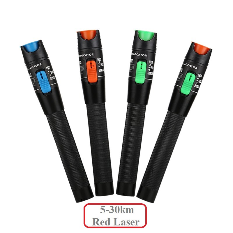 FTTH Fiber Optic Tool Kit FC-6S Fiber Cleaver Optical Power Meter 5-30km Visual Fault Locator with Stripping Pliers