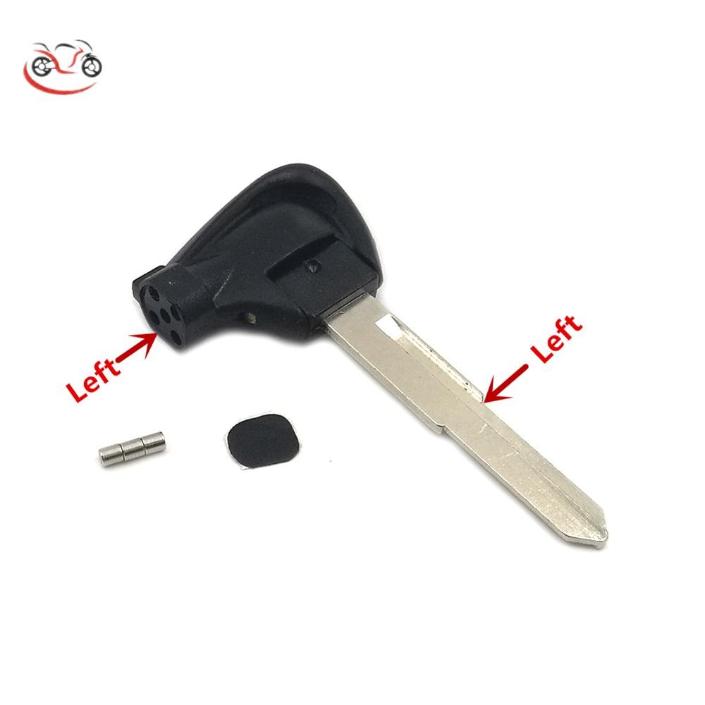 Motorcycle Uncut Key Blank for YAMAHA Left / right Magnet Anti-theft Lock Keys VOX BWS 4V BWS125 VOX50 GTR125 JOG EVO SMAX155
