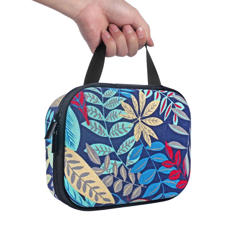 Eva reise bære deksel oppbevaringspose hard veske til cricut lett trykk mini maskin  g8tb: Blå