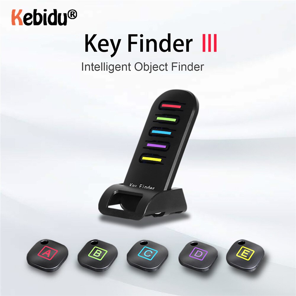 Wireless key finder, locator tracker, smart tracker for phone luggage, finder, pet locator, key anti-lost device