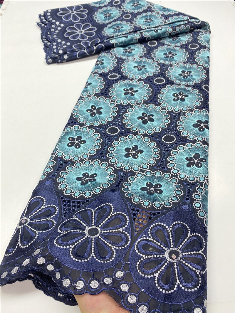 Nigerian Lace Fabrics Lace Swiss Voile Lace In Switzerland Dry Cotton African Lace Fabric For Women YA3758B-7: Picture 6