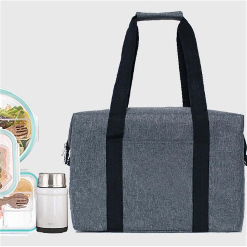 Draagbare Lunch Tas Thermische Geïsoleerde Lunch Tas Voor Vrouwen Meisjes Draagbare Carry Tote Koeler Lunchbox Geïsoleerde Tas 2022