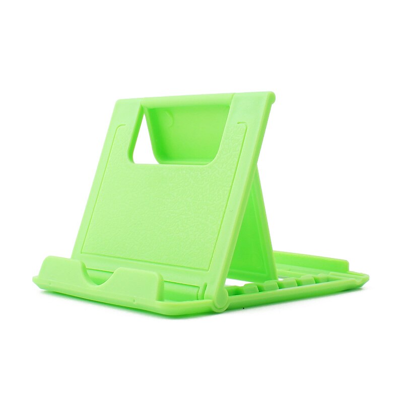 Soporte ajustable para teléfono móvil, soporte plegable de escritorio para iPhone 11, mi 9 Xiaomi, Samsung S10, iPhone 7, 8, X, XS: Green