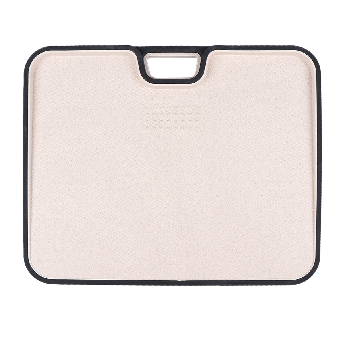 Wheat Straw Chopping Board Multi-function Cutting Board Non-slip Fruit Cutting Board Double-sided Chopping Block for Home: Beige