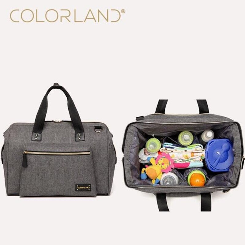Colorland stor ble taske arrangør bleetasker barsel tasker til mor baby taske klapvogn ble håndtaske bolsa maternidade