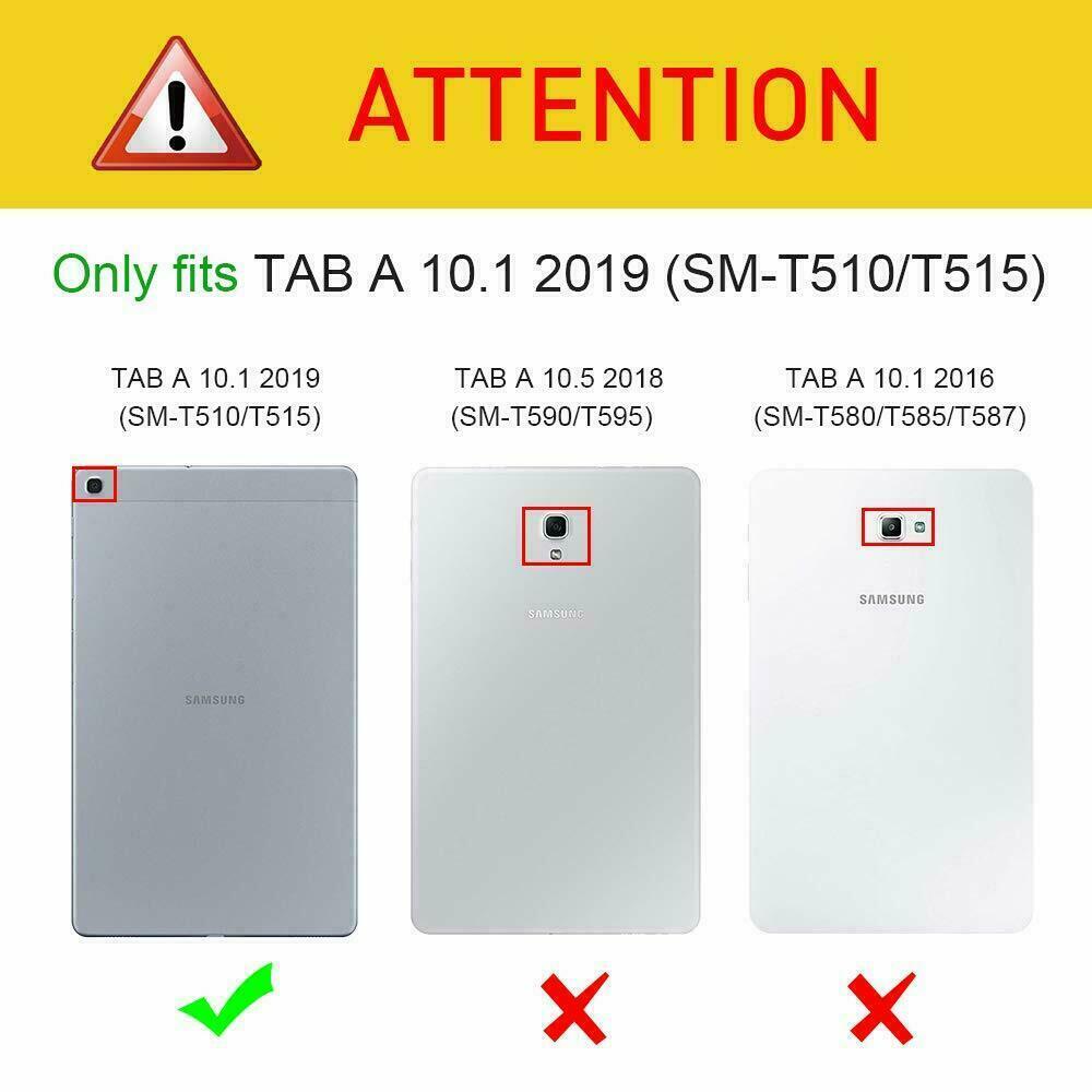 Case for Samsung Galaxy Tab A 10.1 SM-T510 T515 Tablet Case Stand Cover for Samsung Galaxy Tab A 10.1 Funda Capa Case