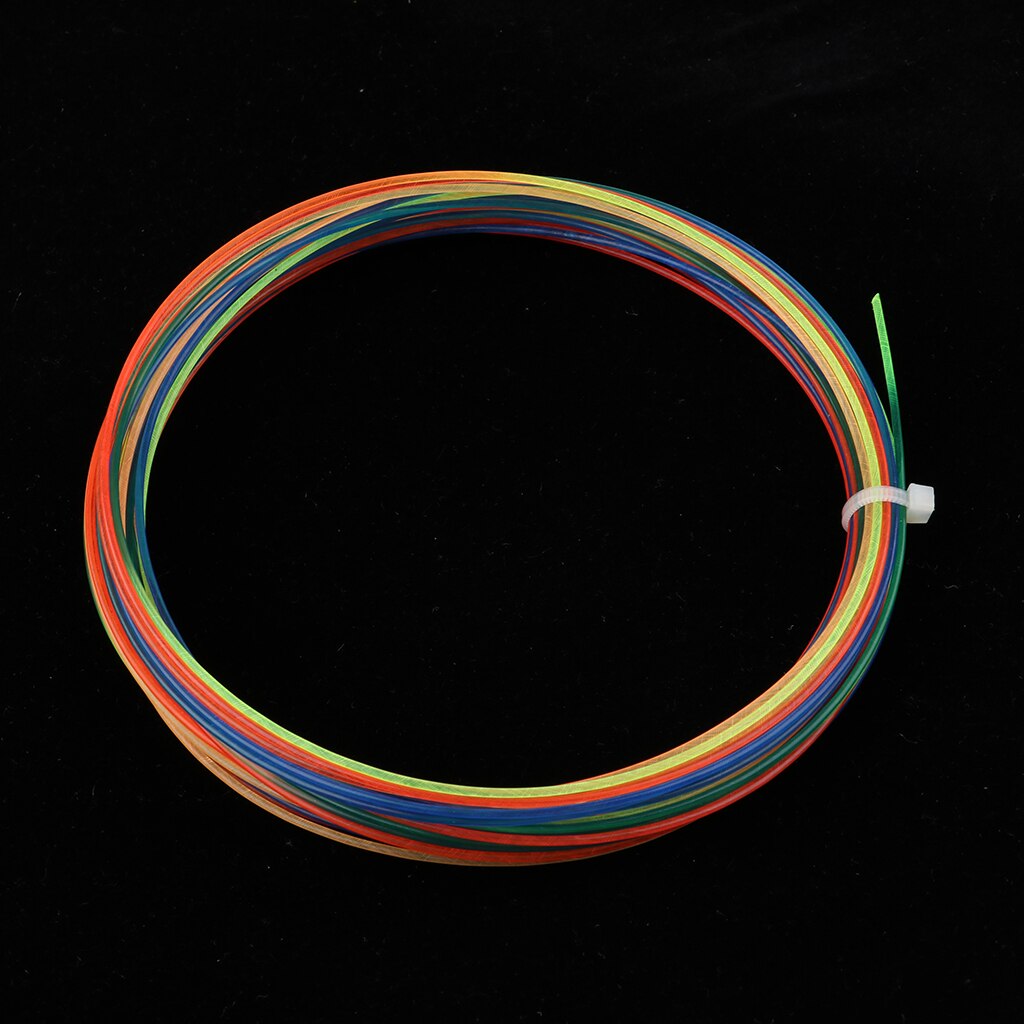 12m/39.4inch Tennis Racket Racquet Rainbow String High Elastic Line