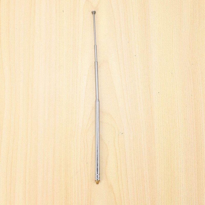 3X RC Modell Auto 5 Silber 5 Abschnitt 3 mm Externe Gewinde Expansion Antenne
