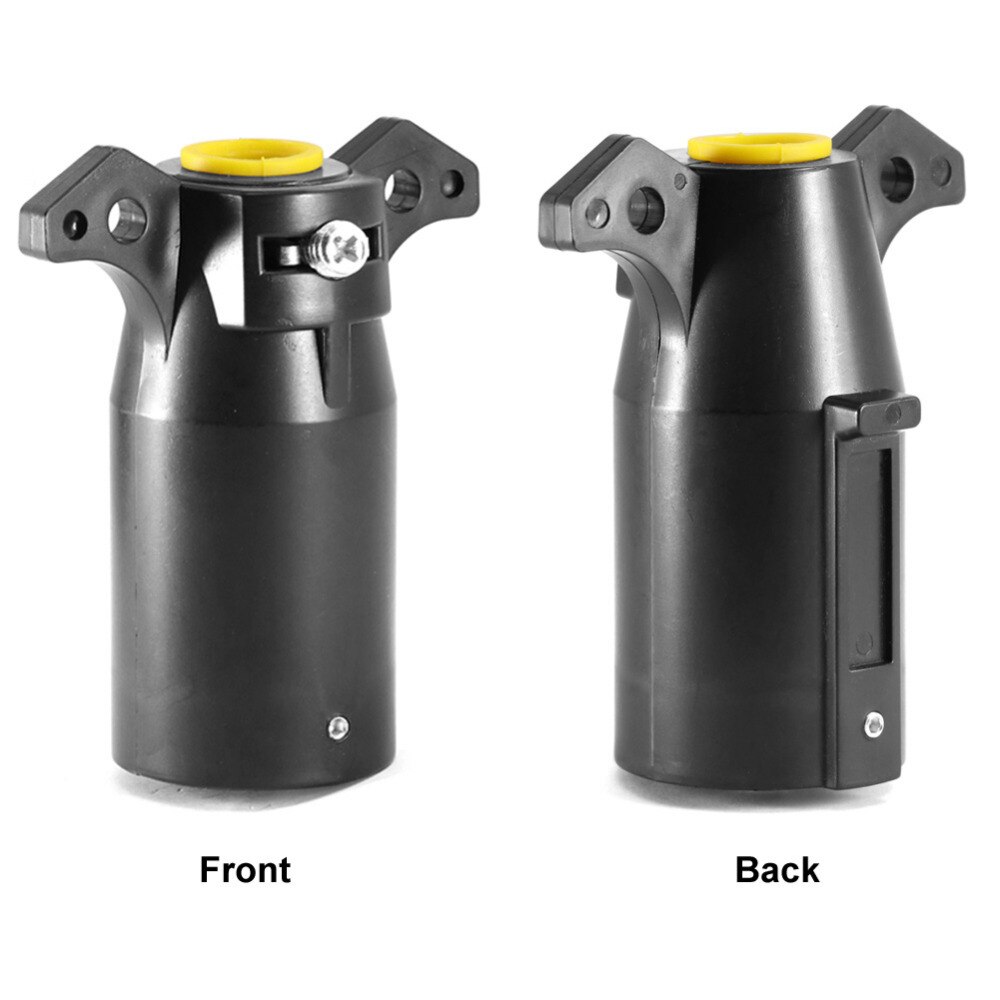 Car 7 Pin Trailer Wiring Adapter Connector Adapter Plug Caravans Trailer Semitrailers Adapter Connector Vehicle RV Trailer