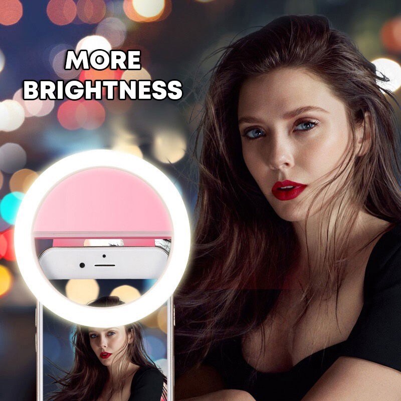 Led Selfie Ring Light Novelty Makeup Lightings Led Selfie Lamp Mobile Phones Photo Night Light Led Mirror Neon Sign Selfie Ring