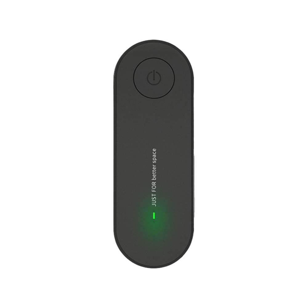 Portable Negative Ion Air Purifier Odor Deodorizer Durable Remove Dust Smoke Removal Formaldehyde Removal Mute Office Home Use: Black / EU Plug