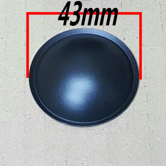 SHEVCHENKO Woofer Speaker PP Dust Cap 30mm 40mm 43mm 54mm 64mm 74mm Plastic Dust Cap For Repair Bass Speaker Accessories 2pcs
