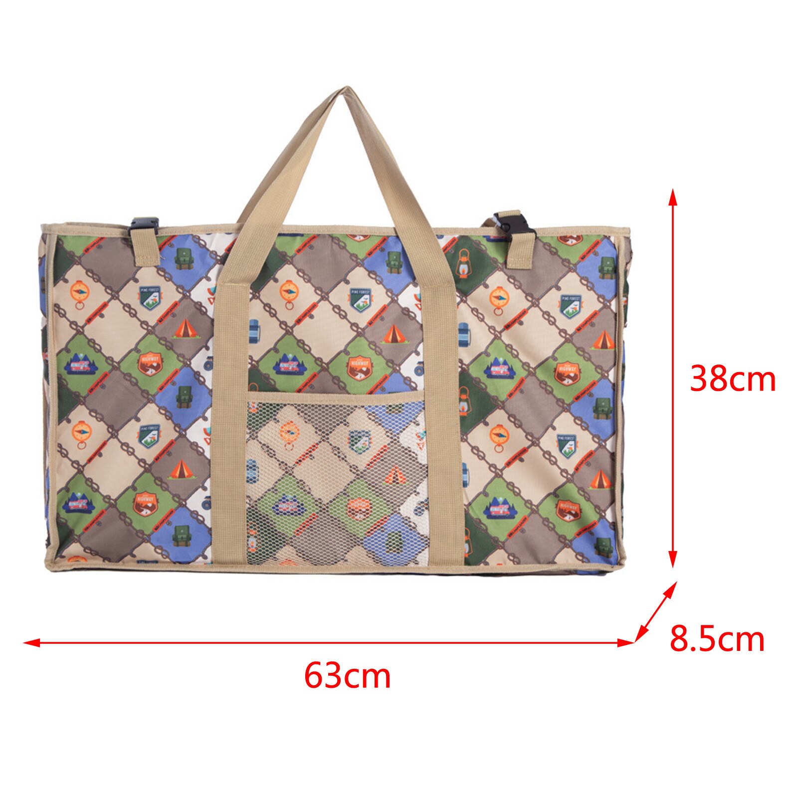 Folding Table Storage Bag Board Table Camping Picnic Drain Rack Storage Bag Organizer for Outdoor Travel Hiking Camping BBQ