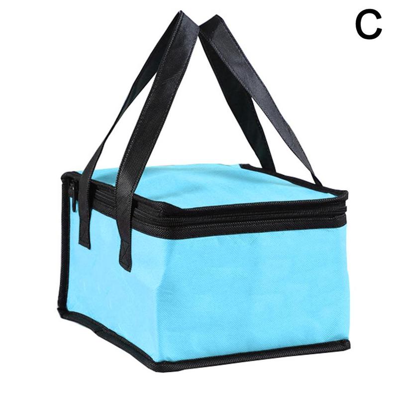 Insulated Bag Waterproof Cooler Bag Insulation Folding Picnic Portable Ice Pack Food Thermal Bag Food Bag Pizza Bag: C