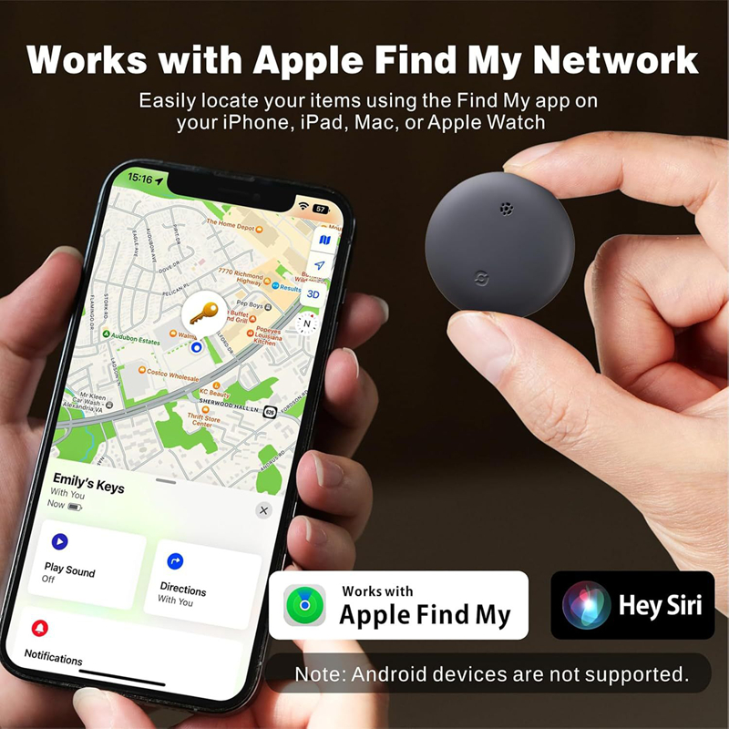 Bluetooth-compatibility Tracker For Android Item Finder Work With Apple Find My Device Tracker Pet Finding