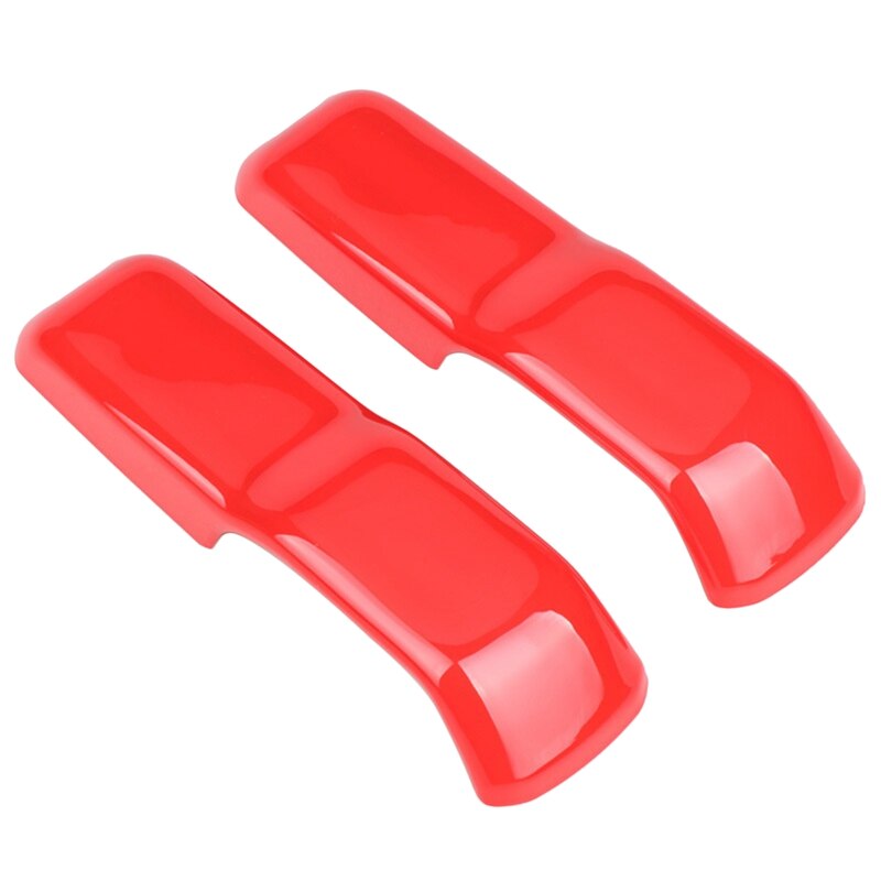 Couvercle de charnière de capot de moteur, décoration, accessoires extérieurs, pour Jeep Wrangler JL gladiateur JT –: Rouge